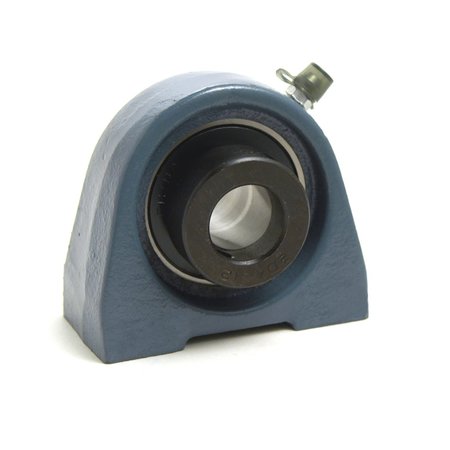 TRITAN Tapped Base Pillow Block, Domestic Dimensions, Wide Inner Ring Insert, Eccentric Locking Collar HCPA205-16A